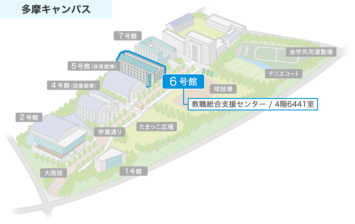 多摩キャンパスアクセス