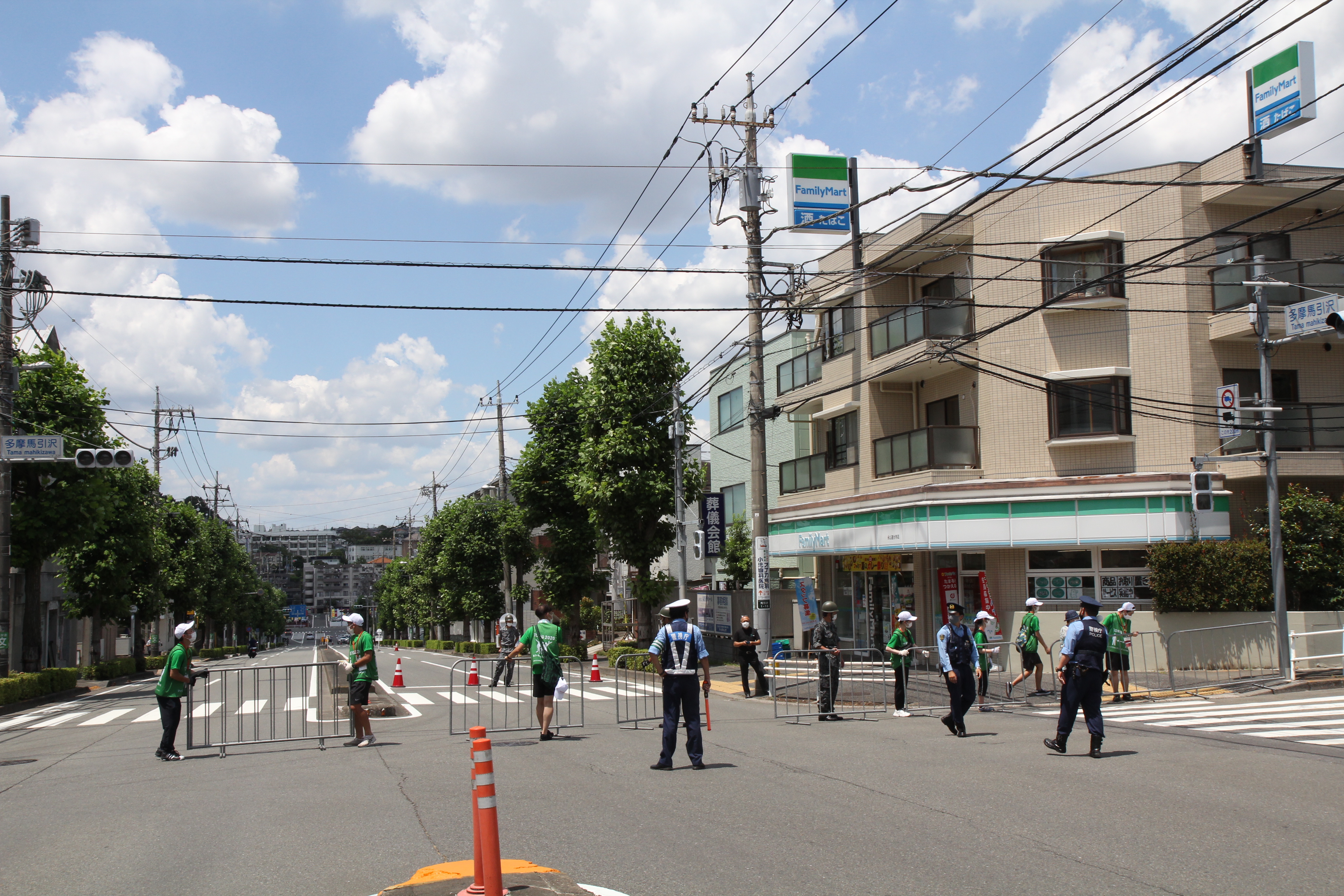 本学学生が東京オリンピック自転車ロードレースボランティアスタッフ 